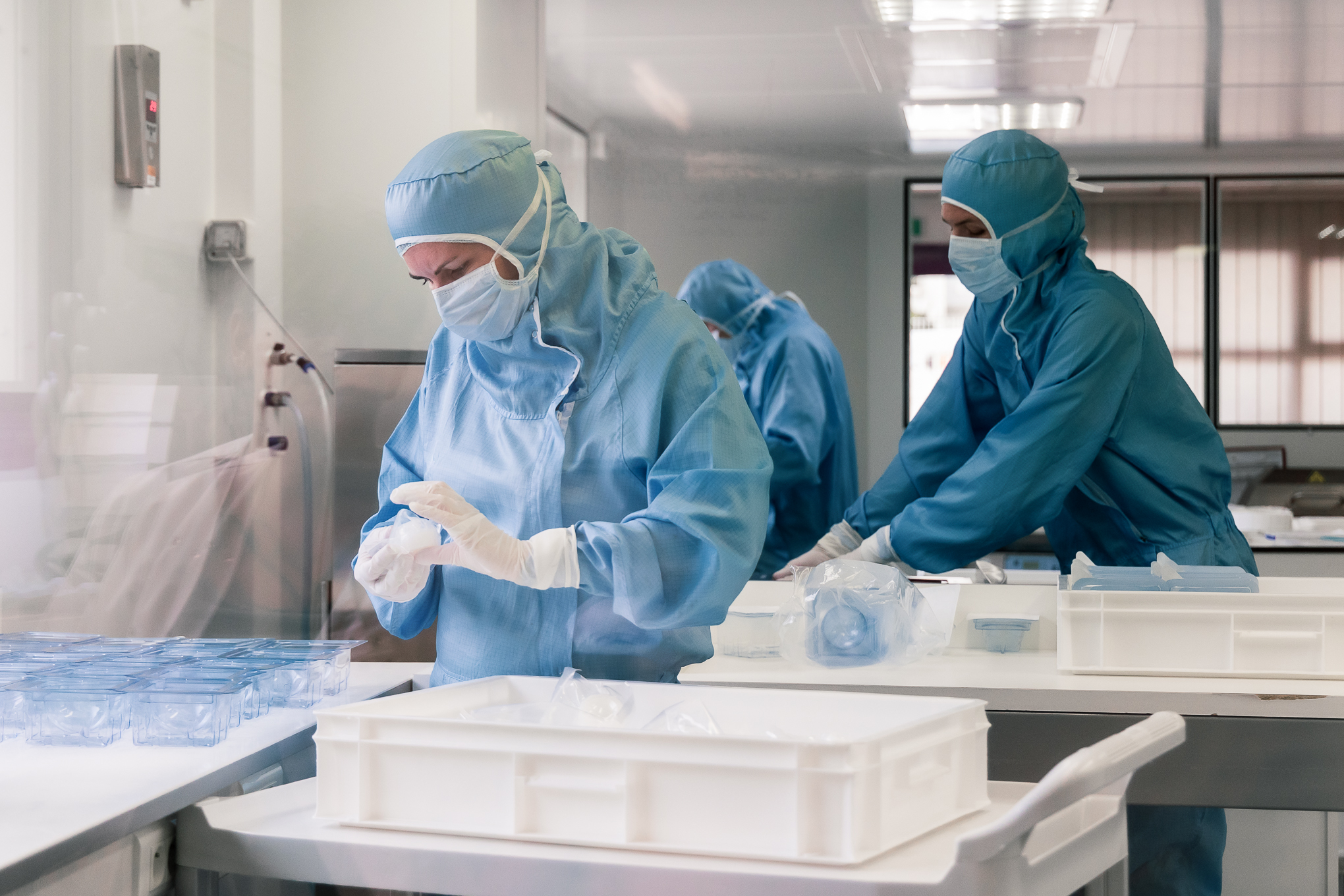 Salle blanche Dedienne Santé
