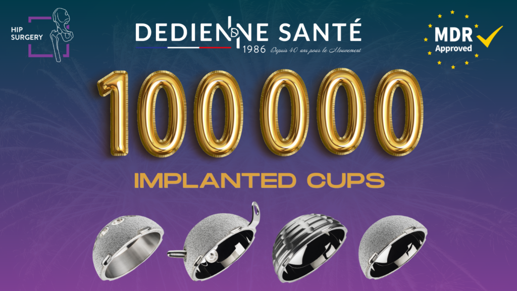 100 000 cups implanted